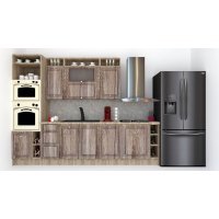 Bucatarie LEEA ART FRONT MDF SPARX 300A K002 / decor 213