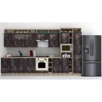 Bucatarie LEEA ART FRONT MDF PORTAL 380 K002 / decor 267