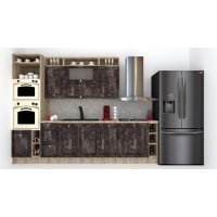 Bucatarie LEEA ART FRONT MDF STILE 300A K002 / decor 267