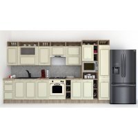 Bucatarie LEEA ART FRONT MDF REGULARNY 380 K002 / decor 191