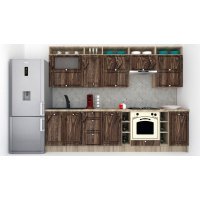 Bucatarie LEEA ART FRONT MDF SPARX 300B K002 / decor 264