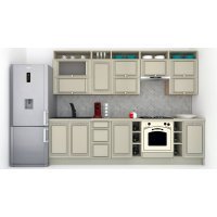 Bucatarie LEEA ART FRONT MDF STILE 300B K002 / decor 161