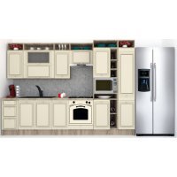 Bucatarie LEEA ART FRONT MDF CANYON 320C K002 / decor 232