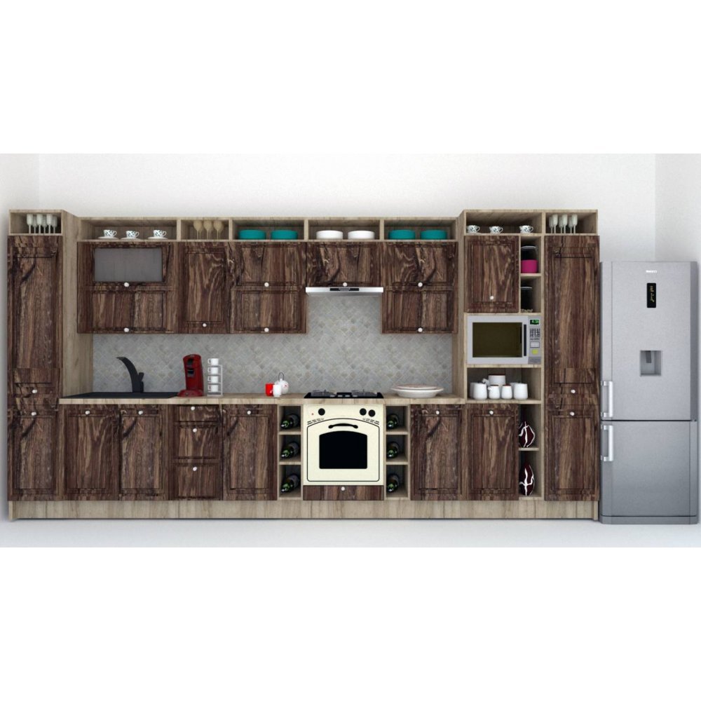 Bucatarie LEEA ART FRONT MDF OLDER 440 K002 / decor 264
