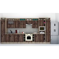 Bucatarie LEEA ART FRONT MDF OLDER 440 K002 / decor 264