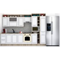 Bucatarie LEEA ART FRONT MDF SPARX 320C K002 / decor 263