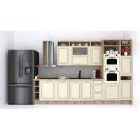 Bucatarie LEEA ART FRONT MDF CANYON 340A DR. K002 / decor 232