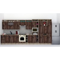 Bucatarie LEEA ART FRONT MDF REGULARNY 460B K002 / decor 264 Bucatarie LEEA ART FRONT MDF REGULARNY 460B K002 / decor 264