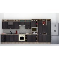 Bucatarie LEEA ART FRONT MDF REGULARNY 460B K002 / decor 266