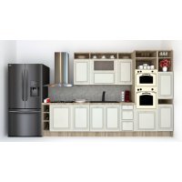 Bucatarie LEEA ART FRONT MDF STILE 340A DR. K002 / decor 102