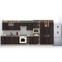 Bucatarie LEEA ART FRONT MDF OLDER 460B K002 / decor 244