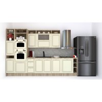 Bucatarie LEEA ART FRONT MDF STILE 340A ST. K002 / decor 191 Bucatarie LEEA ART FRONT MDF STILE 340A ST. K002 / decor 191