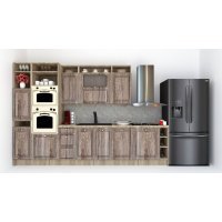 Bucatarie LEEA ART FRONT MDF STILE 340A ST. K002 / decor 213 Bucatarie LEEA ART FRONT MDF STILE 340A ST. K002 / decor 213