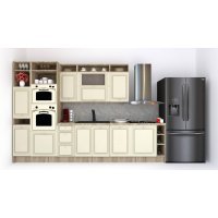 Bucatarie LEEA ART FRONT MDF STILE 340A ST. K002 / decor 232 Bucatarie LEEA ART FRONT MDF STILE 340A ST. K002 / decor 232