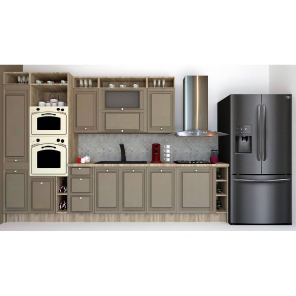 Bucatarie LEEA ART FRONT MDF ELBA 340B K002 / decor 200