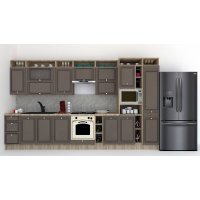 Bucatarie LEEA ART FRONT MDF ELBA 380 K002 / decor 218