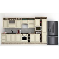 Bucatarie LEEA ART FRONT MDF FRESCO 380 K002 / decor 232