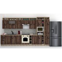 Bucatarie LEEA ART FRONT MDF FRESCO 380 K002 / decor 264
