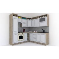 Bucatarie de Colt LEEA ART CORNER FRONT MDF OLDER 220-220 A ST. K002 / decor 263