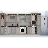 Bucatarie LEEA ART FRONT MDF SPARX 420 K002 / decor 210