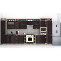 Bucatarie LEEA ART FRONT MDF STILE 440 K002 / decor 225