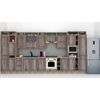 Bucatarie LEEA ART FRONT MDF ELBA 460A K002 / decor 213