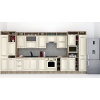 Bucatarie LEEA ART FRONT MDF ELBA 460A K002 / decor 242