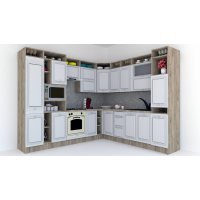 Bucatarie de Colt LEEA ART CORNER FRONT MDF REGULARNY 260-280 ST. K002 / decor 263