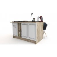 Bucatarie LEEA ART INSULA FRONT MDF OLDER K002 / decor 263