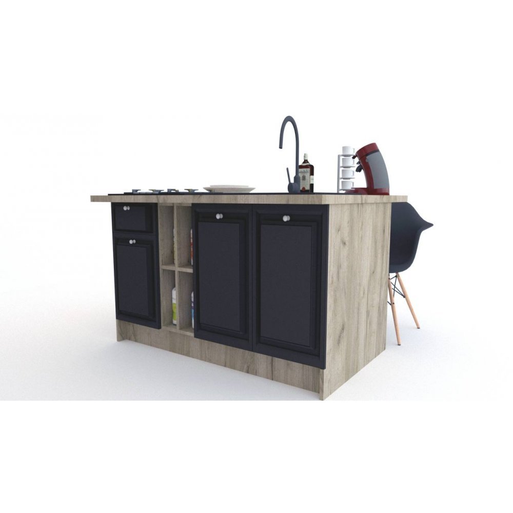 Bucatarie LEEA ART INSULA FRONT MDF EKRAN K002 / decor 258