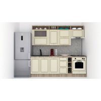 Bucatarie LEEA ART FRONT MDF ALAMO 240B K002 / decor 232