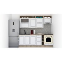 Bucatarie LEEA ART FRONT MDF ALAMO 240B K002 / decor 263