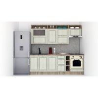 Bucatarie LEEA ART FRONT MDF EKRAN 240B K002 / decor 191