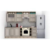 Bucatarie LEEA ART FRONT MDF EKRAN 260 K002 / decor 227 Bucatarie LEEA ART FRONT MDF EKRAN 260 K002 / decor 227