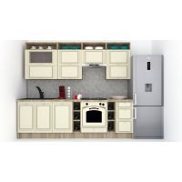 Bucatarie LEEA ART FRONT MDF EKRAN 260 K002 / decor 232