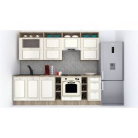 Bucatarie LEEA ART FRONT MDF EKRAN 260 K002 / decor 242