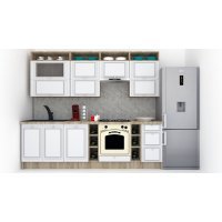 Bucatarie LEEA ART FRONT MDF EKRAN 260 K002 / decor 263