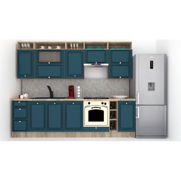 Bucatarie LEEA ART FRONT MDF EKRAN 280 K002 / decor 259