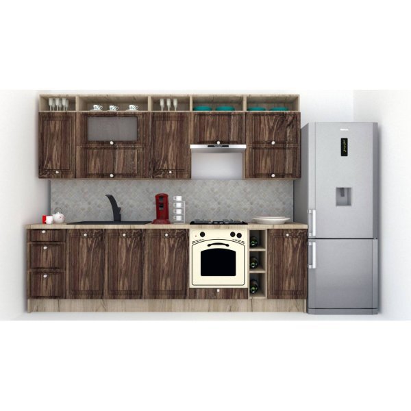 Bucatarie LEEA ART FRONT MDF EKRAN 280 K002 / decor 264
