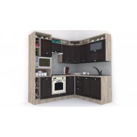Bucatarie de Colt LEEA ART CORNER FRONT MDF FRESCO 180-220 A ST. K002 / decor 244