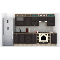 Bucatarie LEEA ART FRONT MDF ALAMO 300B K002 / decor 258