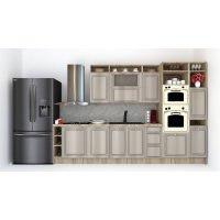 Bucatarie LEEA ART FRONT MDF ALAMO 340A DR. K002 / decor 227