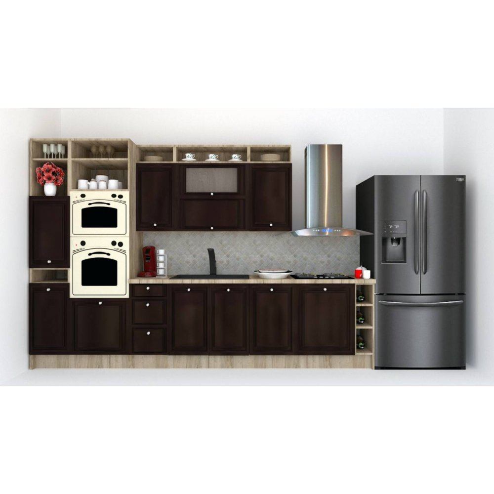 Bucatarie LEEA ART FRONT MDF PARMA 340A ST. K002 / decor 244 Bucatarie LEEA ART FRONT MDF PARMA 340A ST. K002 / decor 244