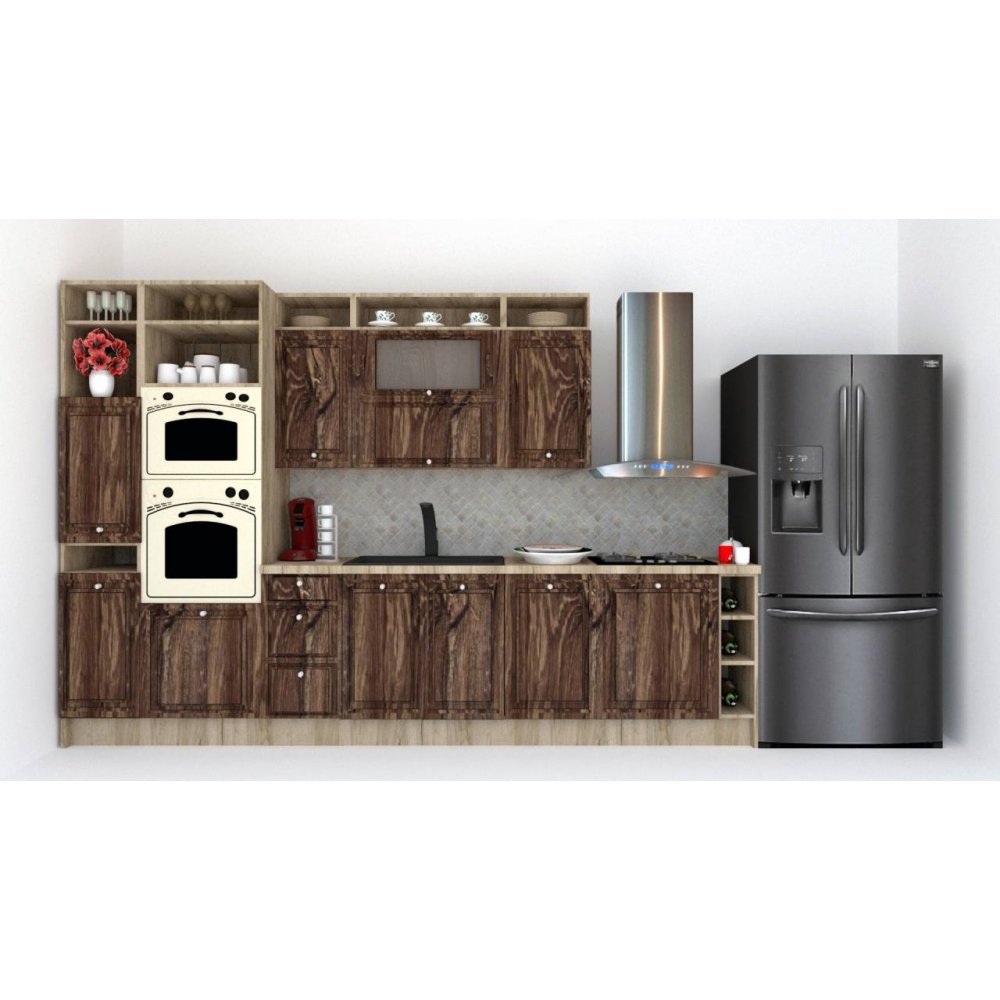 Bucatarie LEEA ART FRONT MDF PARMA 340A ST. K002 / decor 264 Bucatarie LEEA ART FRONT MDF PARMA 340A ST. K002 / decor 264