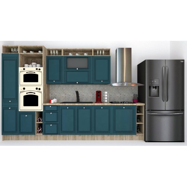Bucatarie LEEA ART FRONT MDF EKRAN 340B K002 / decor 259