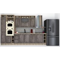 Bucatarie LEEA ART FRONT MDF PARMA 340B K002 / decor 247