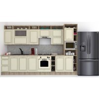 Bucatarie LEEA ART FRONT MDF ALAMO 340C K002 / decor 191