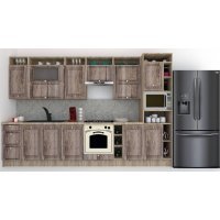 Bucatarie LEEA ART FRONT MDF ALAMO 340C K002 / decor 213