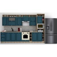 Bucatarie LEEA ART FRONT MDF ALAMO 340C K002 / decor 259