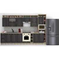 Bucatarie LEEA ART FRONT MDF ALAMO 340C K002 / decor 266